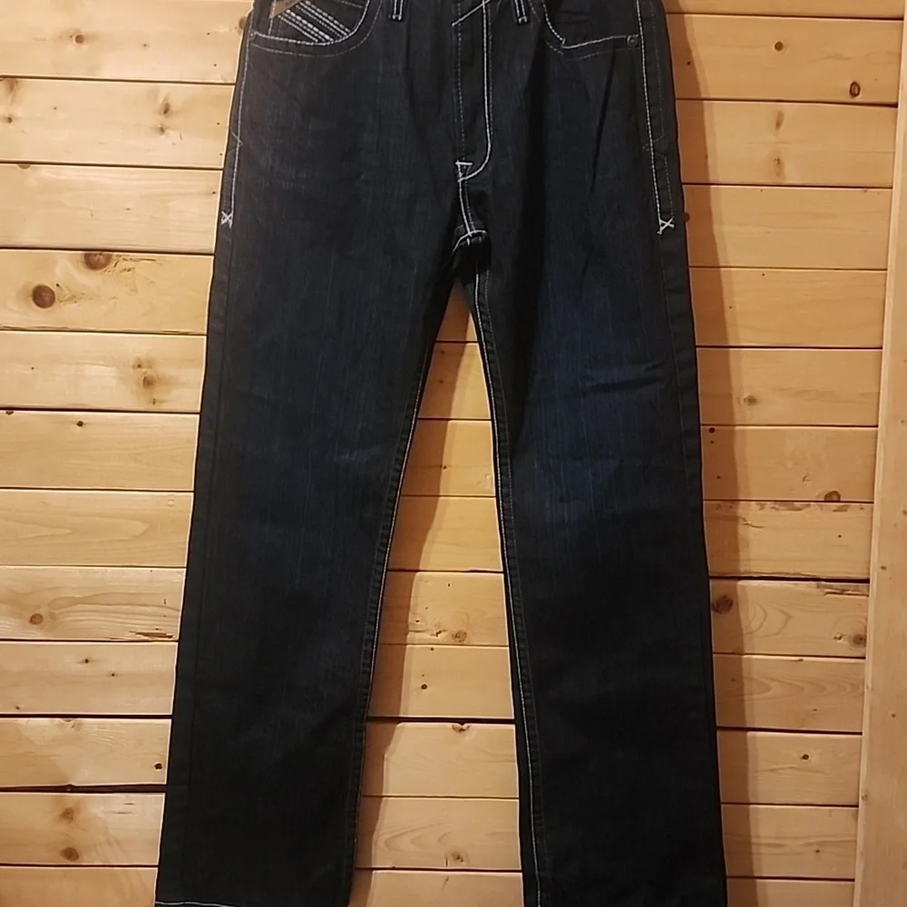 Mens Ariat M5 Low Rise Straight Jeans Size 32/34 NEW